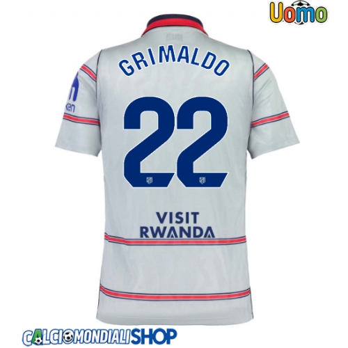 Maglie da calcio Atletico Madrid Alejandro Grimaldo #22 Terza Maglia 2026-27 Manica Corta